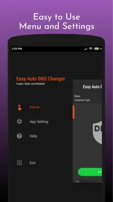 Easy Auto DNS Changer android App screenshot 2