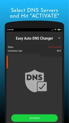 Easy Auto DNS Changer android App screenshot 4